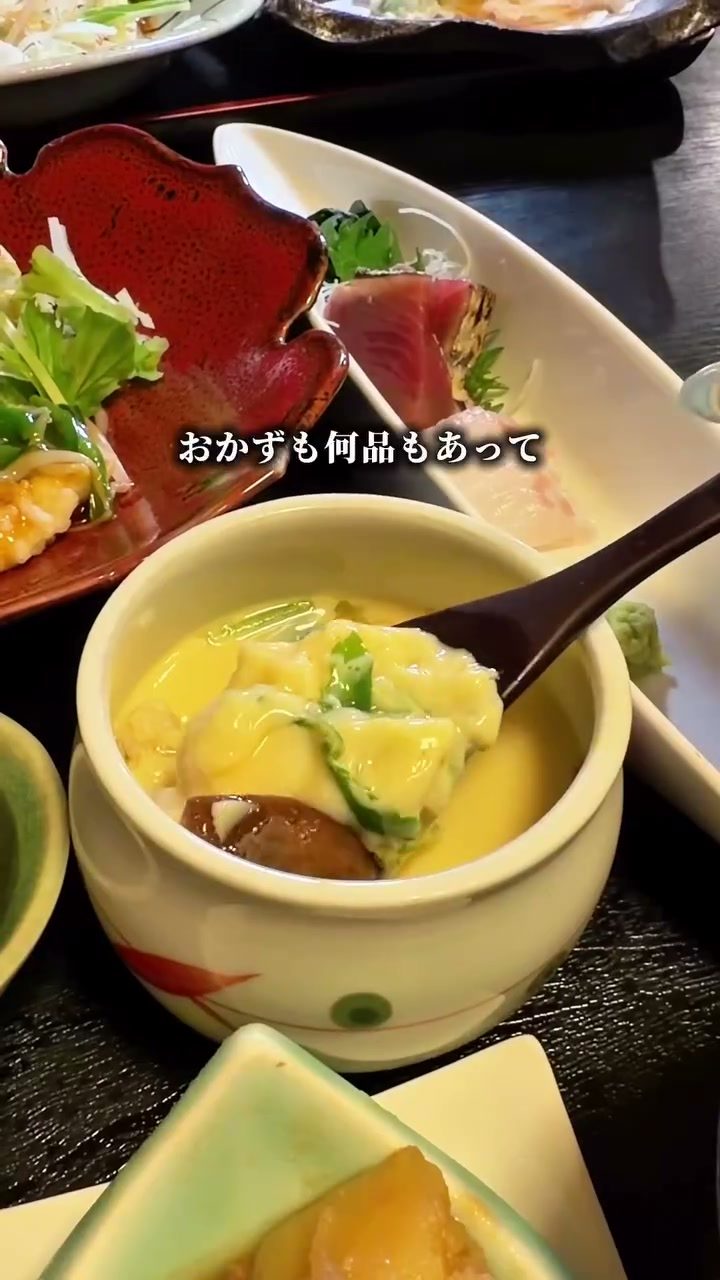 ランチに付くやさしい味わいの茶碗蒸し